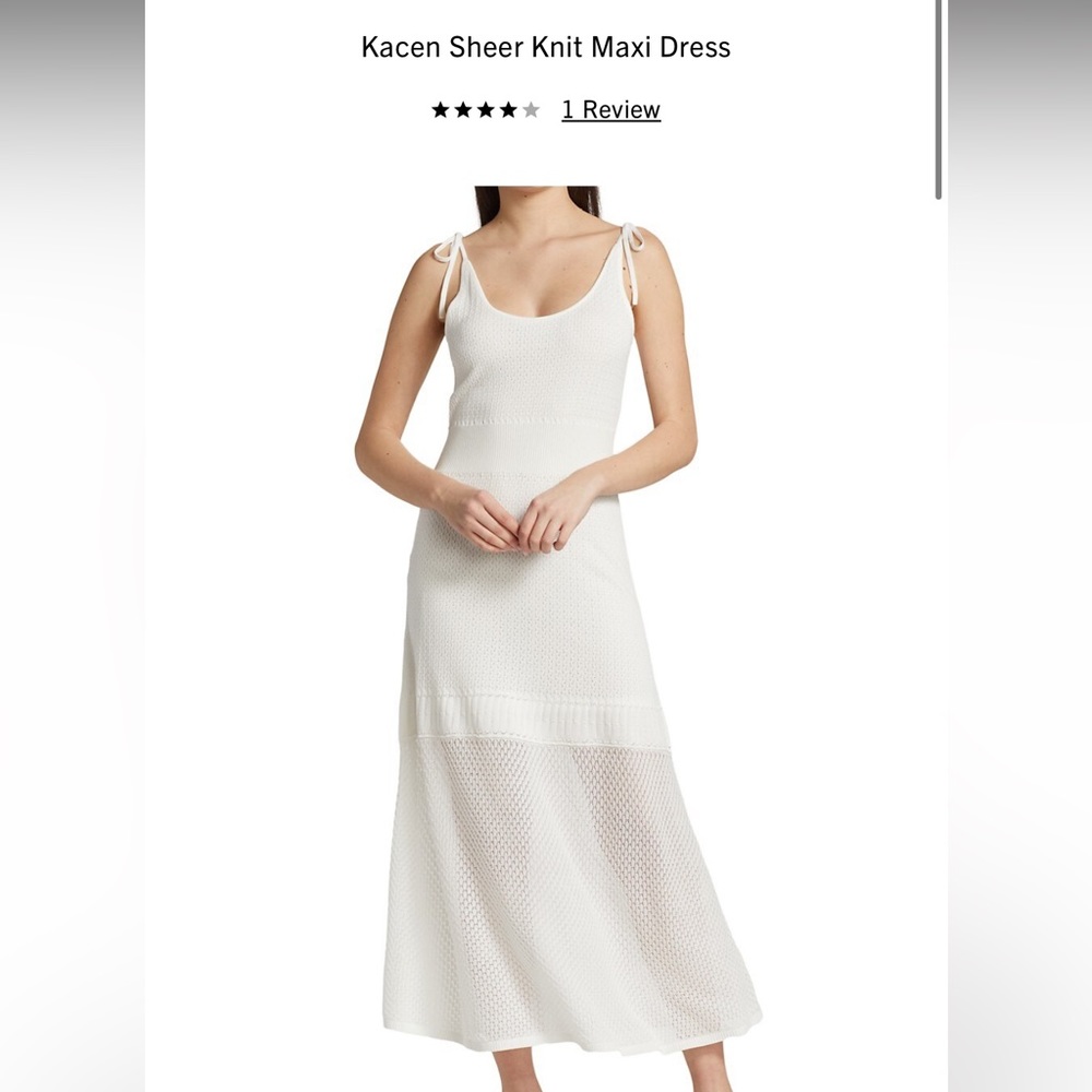 Alexis Kacen sheer maxi dress